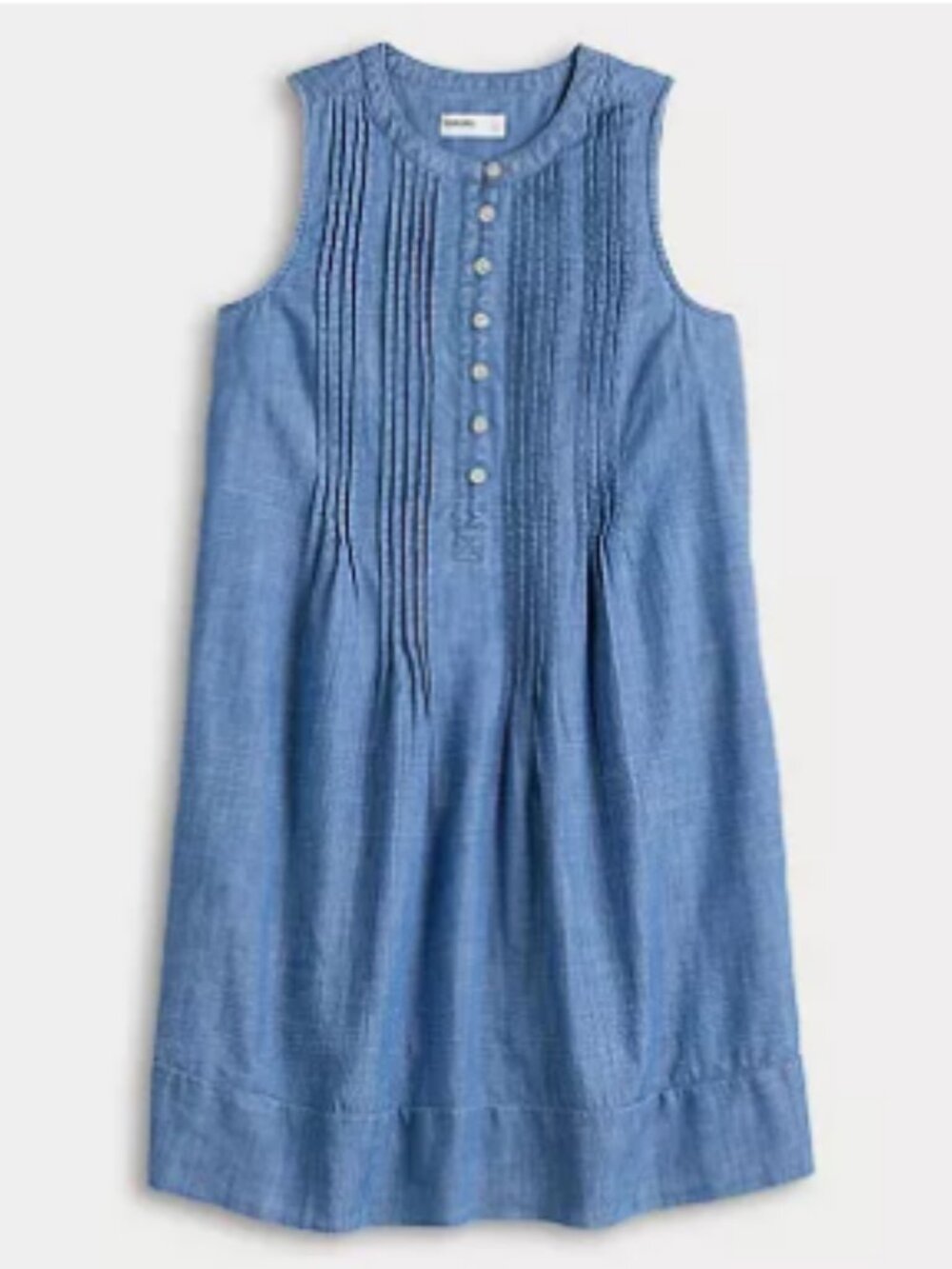 Sonoma Sleeveless Pintuck Mini Dress; NWT; Size Large